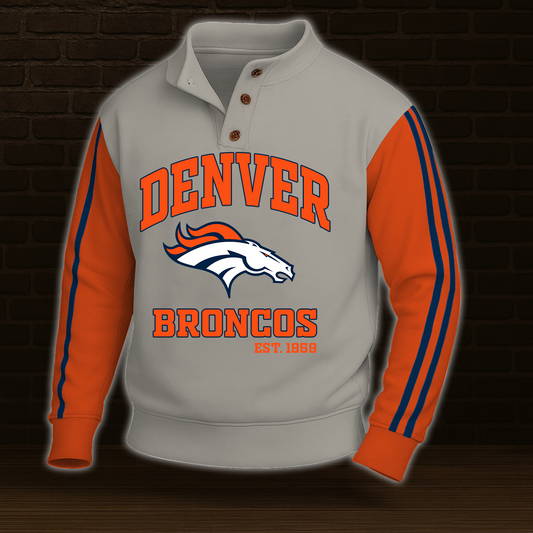 DEN x NFL Stand Collar Sweatshirt DATND TANTD 031025