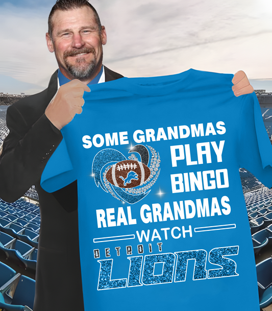 DET X NFL some grandmas play bingo real grandmas wach DATND THUONGNH