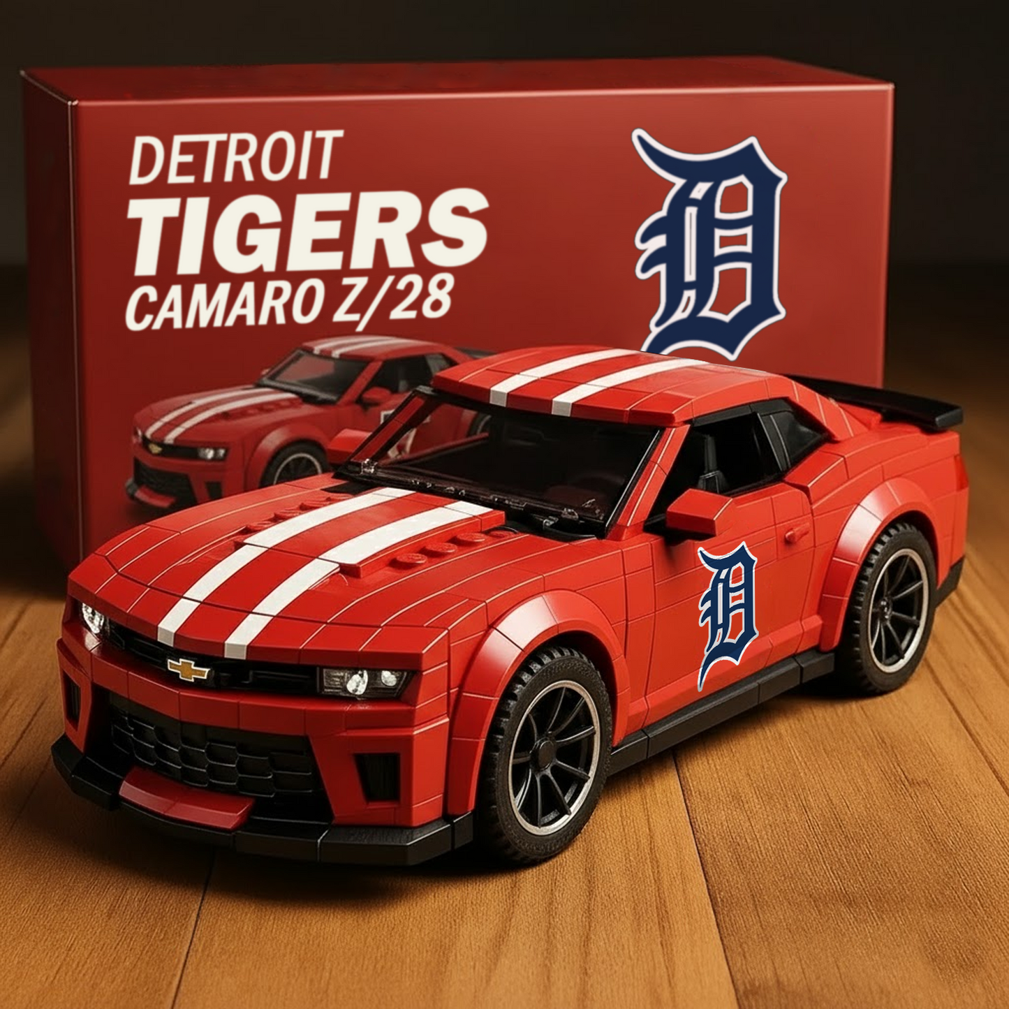 DET x MLB Baseball Team Camaro Z28 1511 DatND DVT