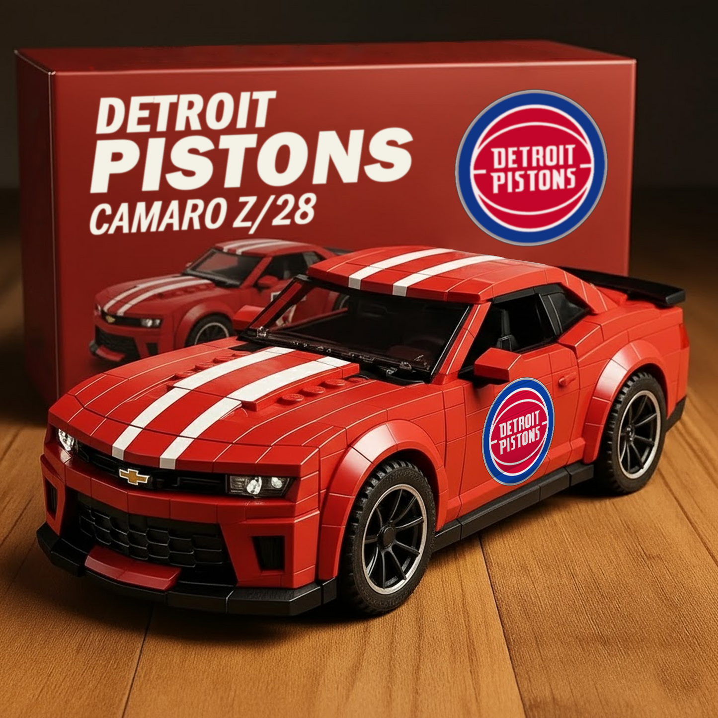 DET x NBA Basketball Team Camaro Z28 DatND DVT