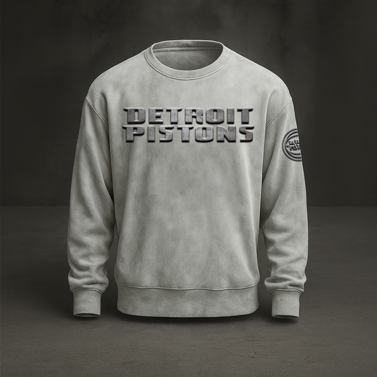 DET x NBA Embossed Sweat Shirt DATND TANTD