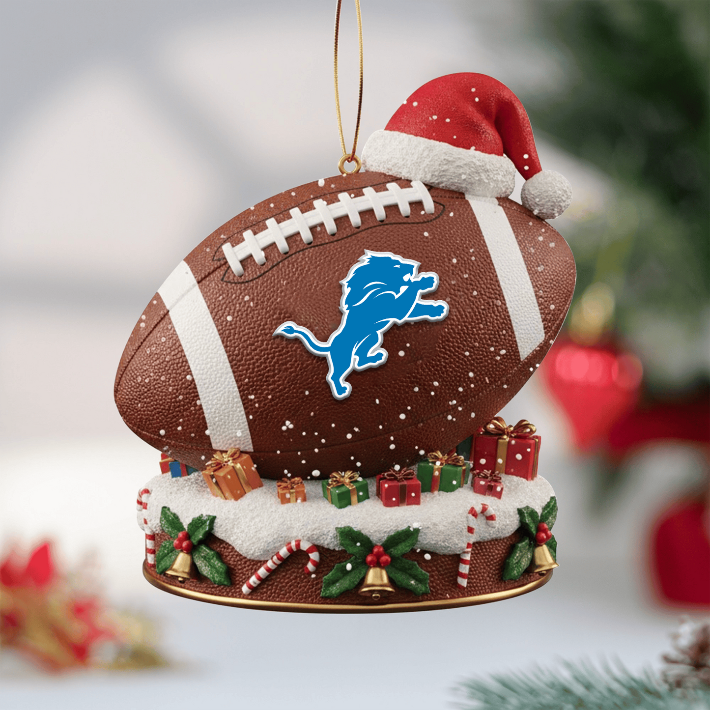 DET x NFL Christmas Ornament Set DATND TANTD 101125