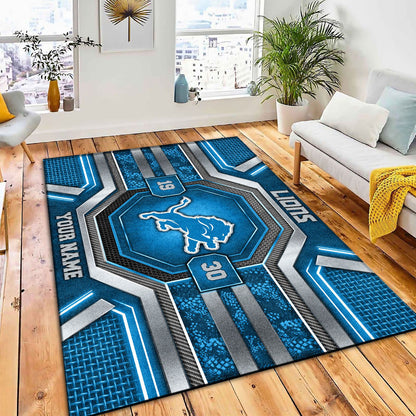 DET x NFL Custom Rug DatND DVT