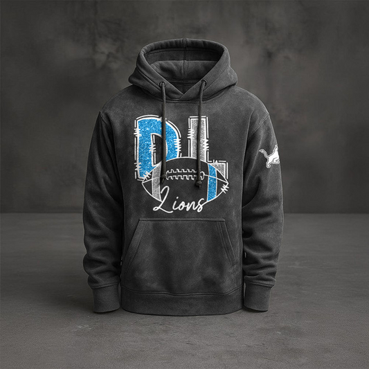 DET x NFL Embossed Hoodie DatND THUONGNH