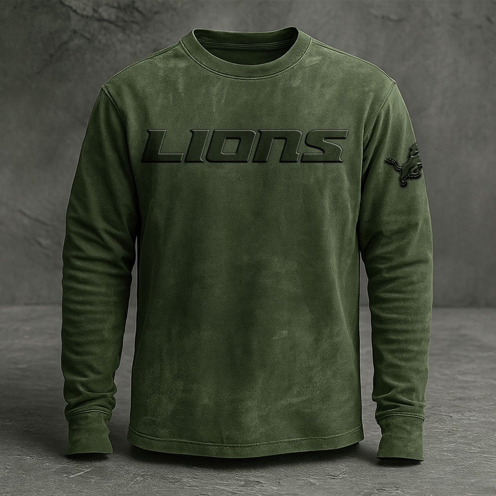 DET x NFL Embossed SweatShirt DATND TANTD KAN