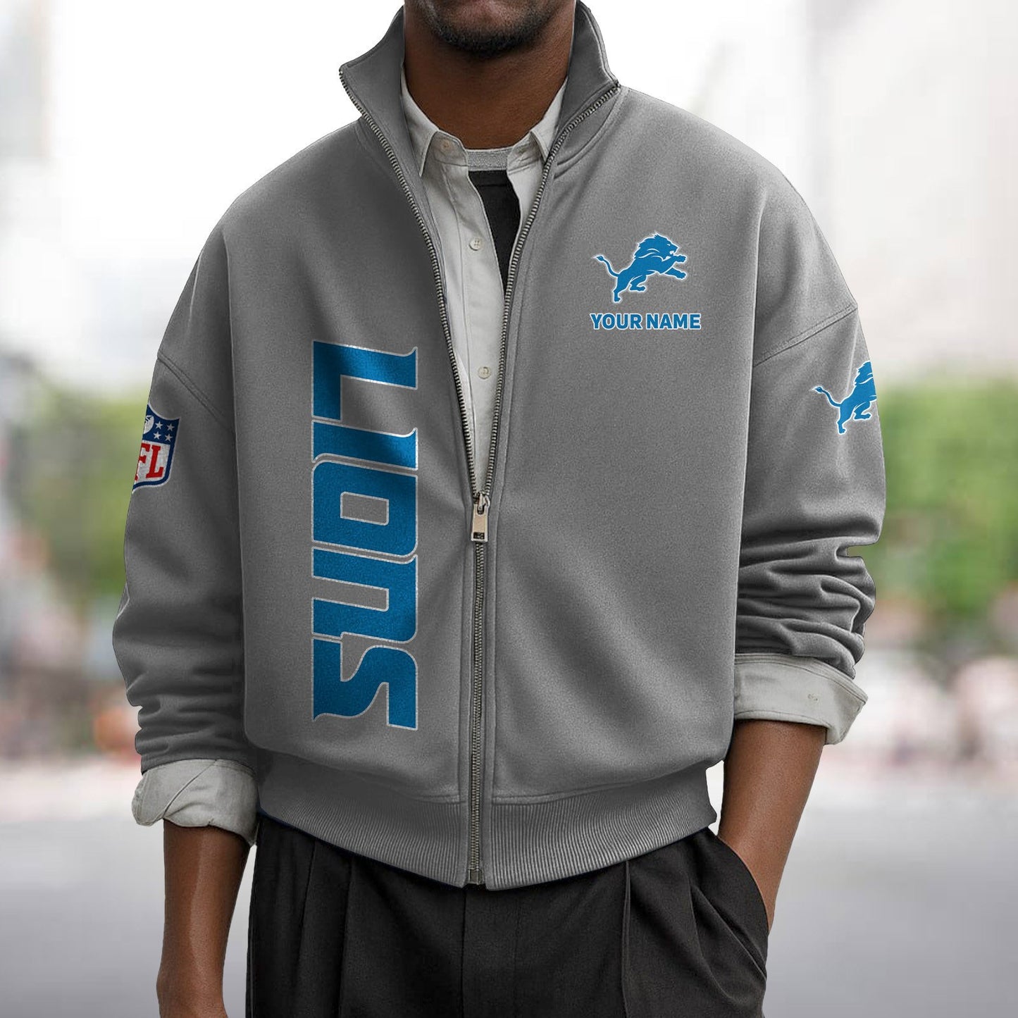 DET x NFL Sweatshirt Full Zip DATND TANTD