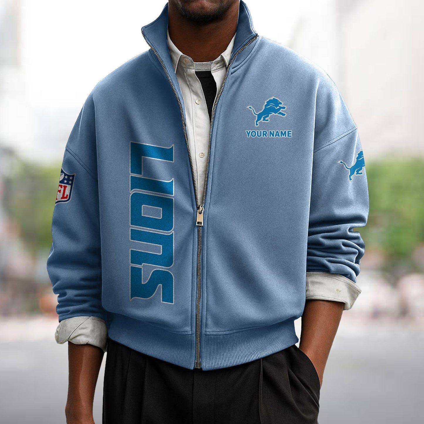 DET x NFL Sweatshirt Full Zip DATND TANTD