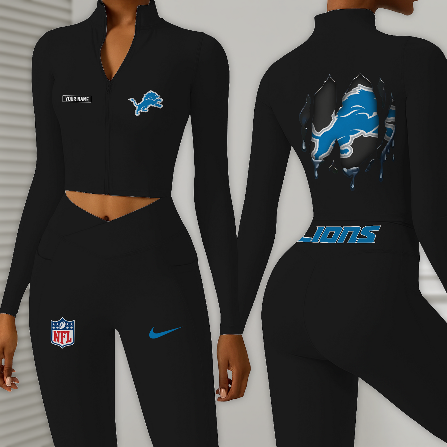 DET x NFL Women's Activewear Set DatND DVT