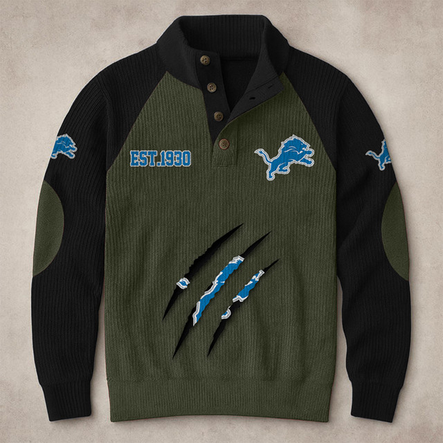 DET X NFL corduroy colorblock long sleeves V1 NAK THUONGNH