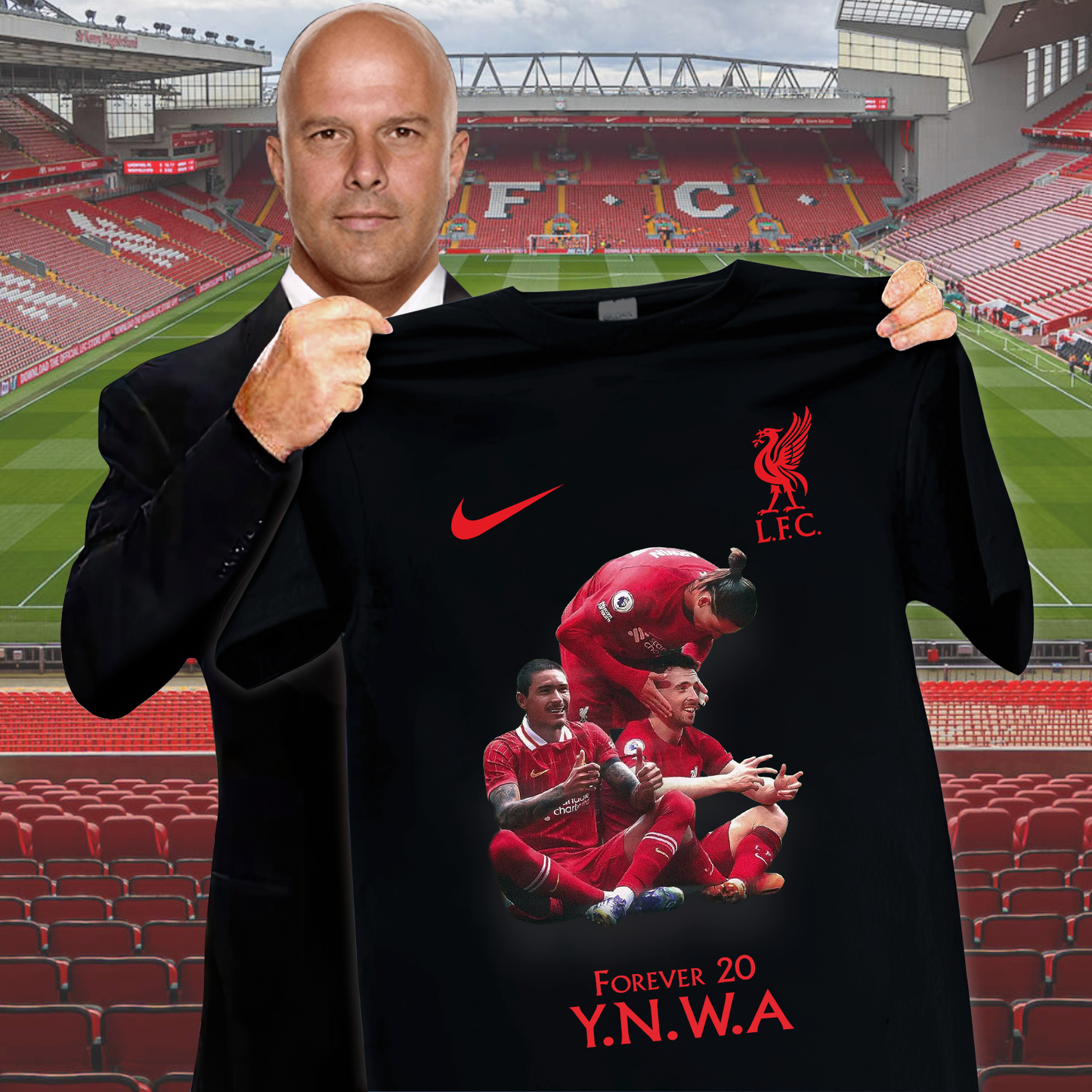 DJ20 - Forever 20, YNWA Shirt DDTTTV