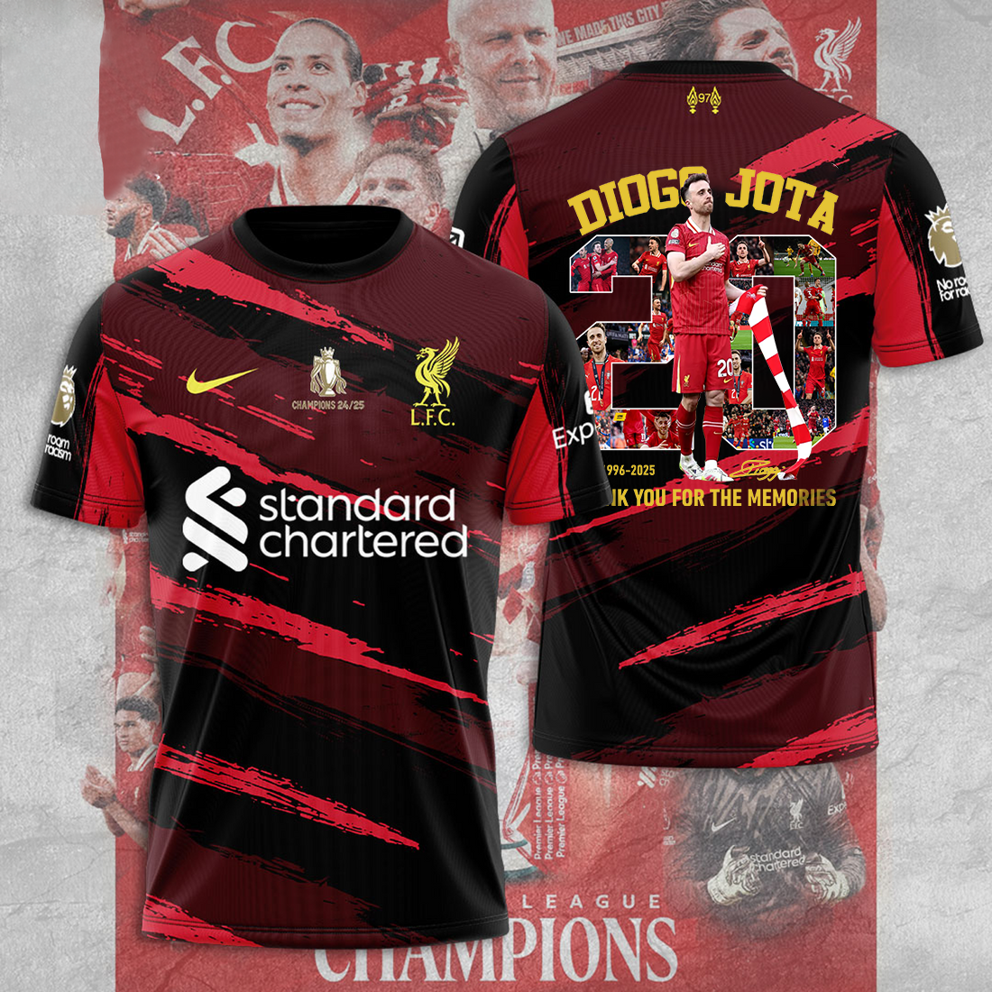 DJ20 - Thank You For The Memories V5 Shirt DDTCTND