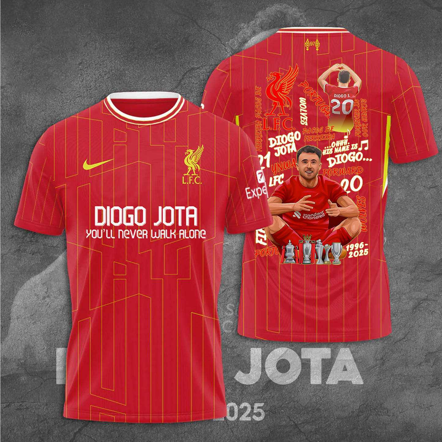 DJ20 x LIV 3D Shirt V2 DATND TANTD
