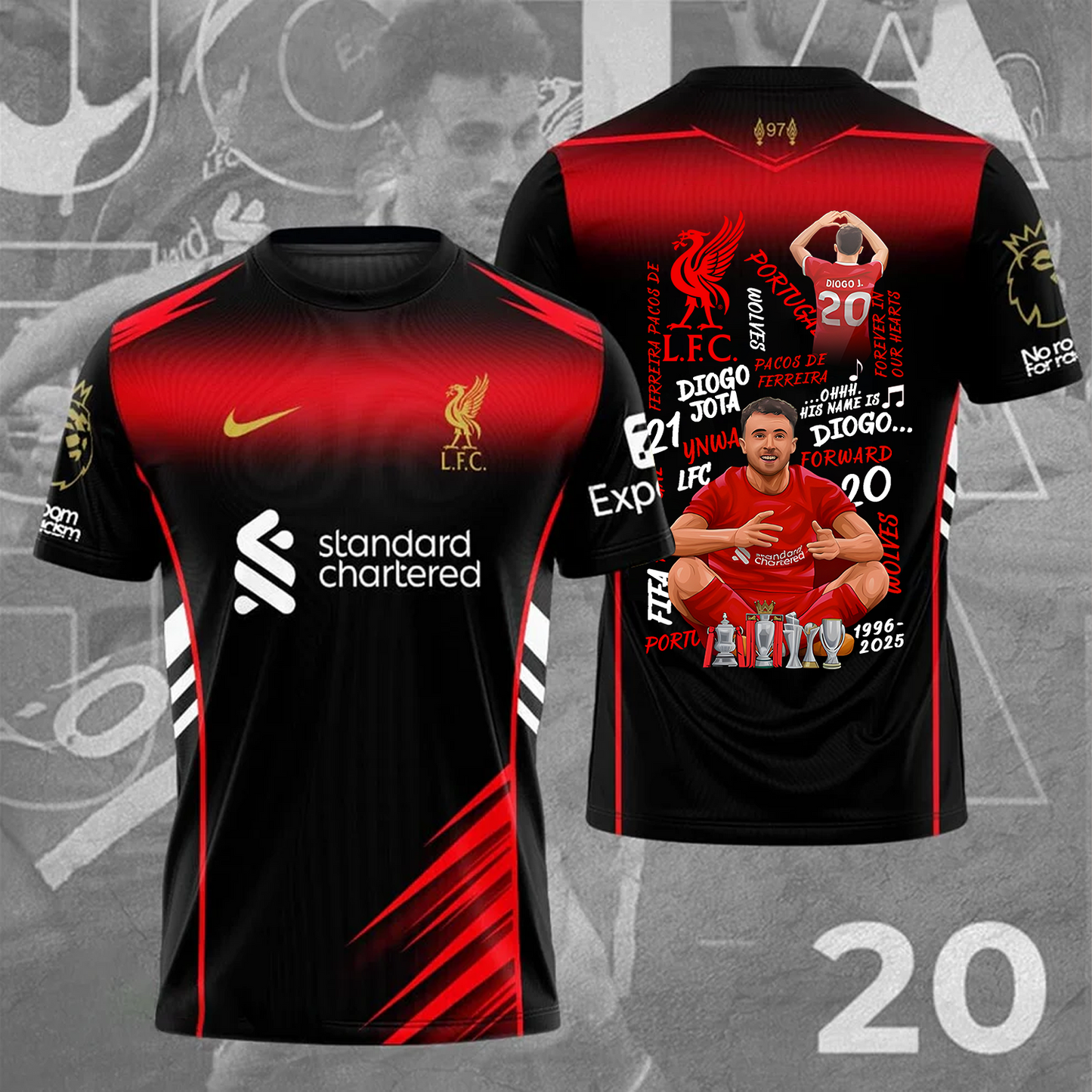 DJ20 x LIV 3D Shirt V2 DATND TANTD