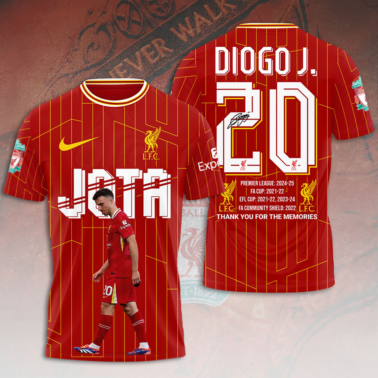 DJ20 x LIV 3D Shirt V4 DATND TANTD