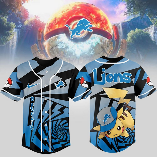 DL Premium NFL Pikachu Jersey Shirt DDT 101125 HLPHUONG