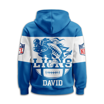 DL Premium NFL Touchdown Spirit Personalized Hoodie DDT CTND