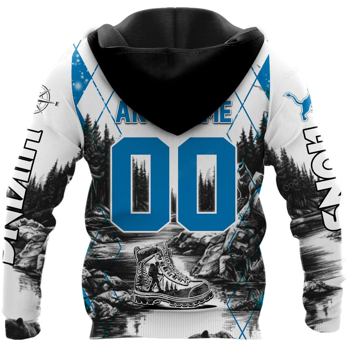 DL x NFL Hiking 3D Hoodie DDT CTND