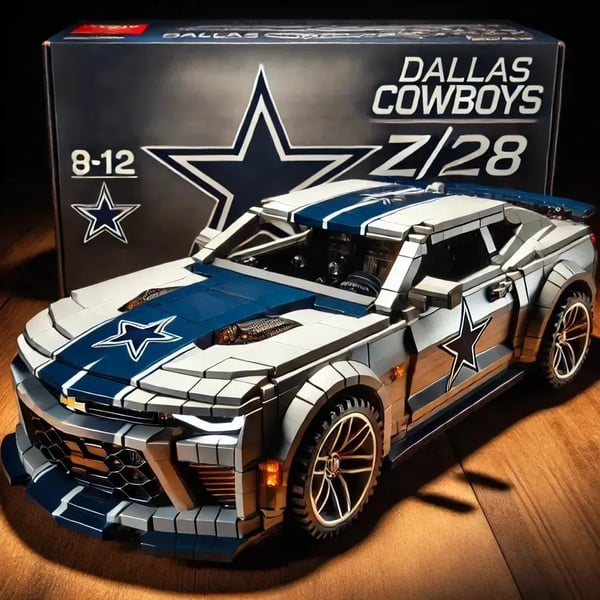 NFL Team Pickup Camaro Building Blocks NAK