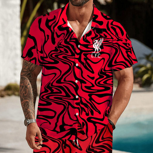 LIV Hawaiian Shirt And Short Pants DDT