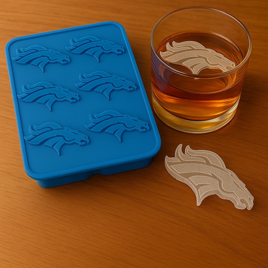 Football Team Silicone Ice Mold DDT TTV
