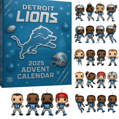 DISCOUNT 60% Detroit Lions Star Advent Calendar BQH