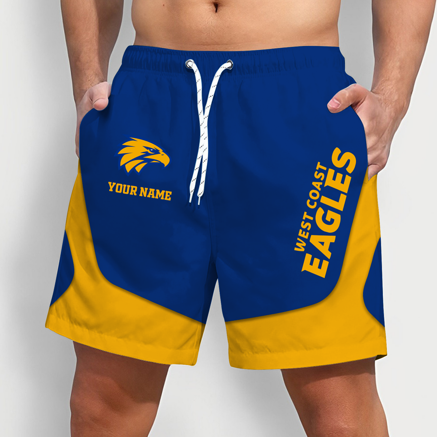 EAG x AFL Team Special Short Pants For Men Custom Name Gifts DATND TANTD
