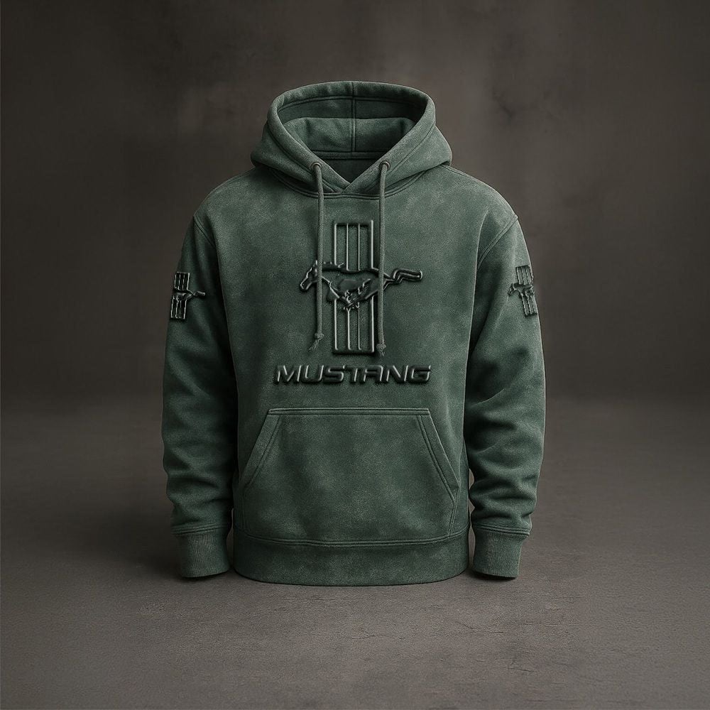 FM Embossed Retro Hoodie 2010 DatND DVT