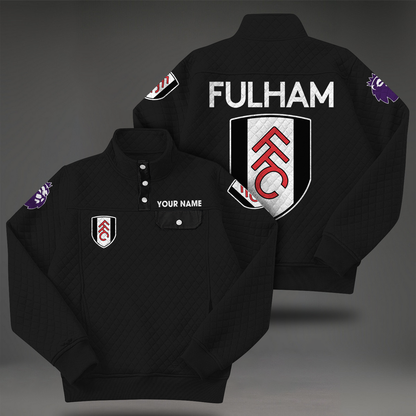 FUL x EPL Quilted Sweatshirt DatND DVT