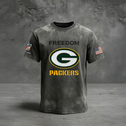 GB Premium NFL The Freedom Washed Tee DatND DVT