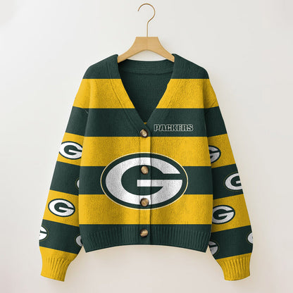 GB x NFL Cardigan Sweatshirt With Button  DatND DVT