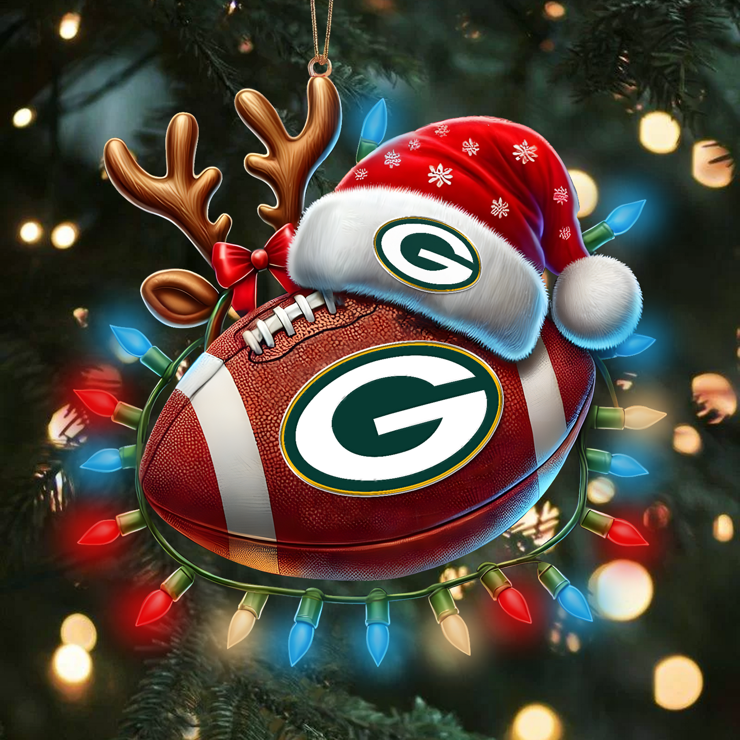 GB x NFL Christmas Lights Football Ornament 0110 DatND ThuongNH