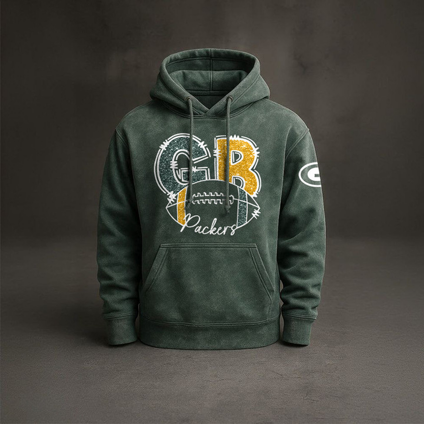 GB x NFL Embossed Hoodie DatND THUONGNH