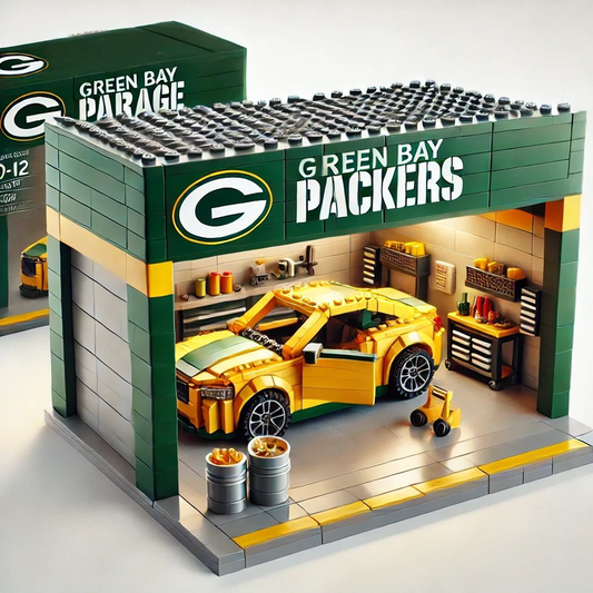 GB x NFL Garage Building Blocks Set DATND TANTD