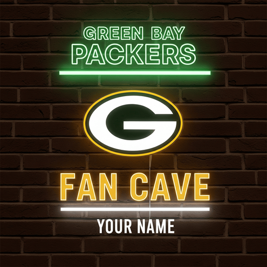 GB x NFL PREMIUM LED LIGHT WALL DECOR DATND TANTD
