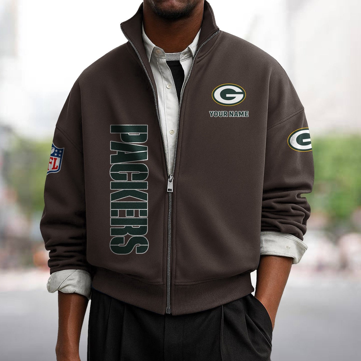 GB x NFL Sweatshirt Full Zip DATND TANTD