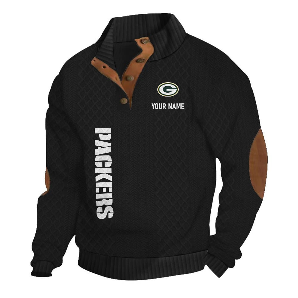 GBP NFL Basic Knitted Stand Collar Sweatshirt DDT CTND