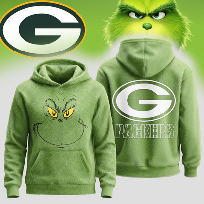 GBP Premium NFL Grinch Christmas Hoodie DDT CTND