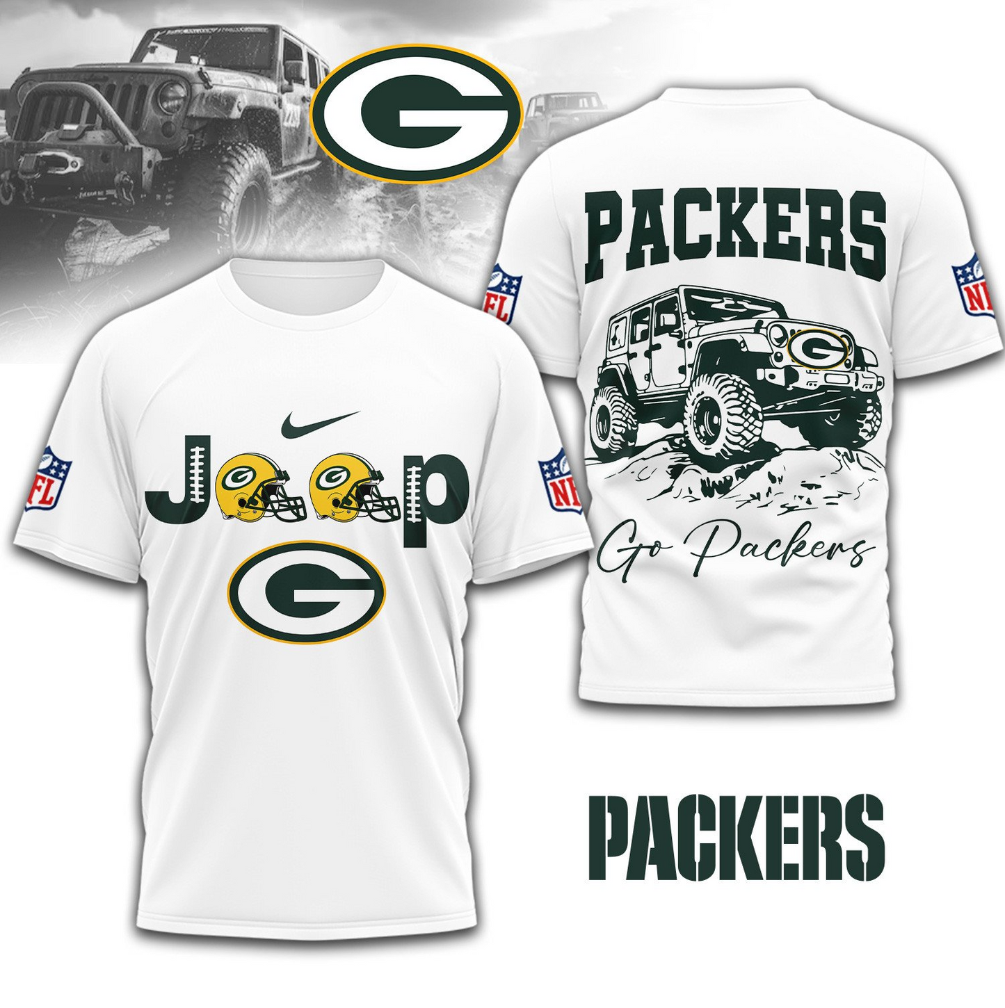 GBP Premium NFL Jeep 3D Shirt DDT 101125 NTL