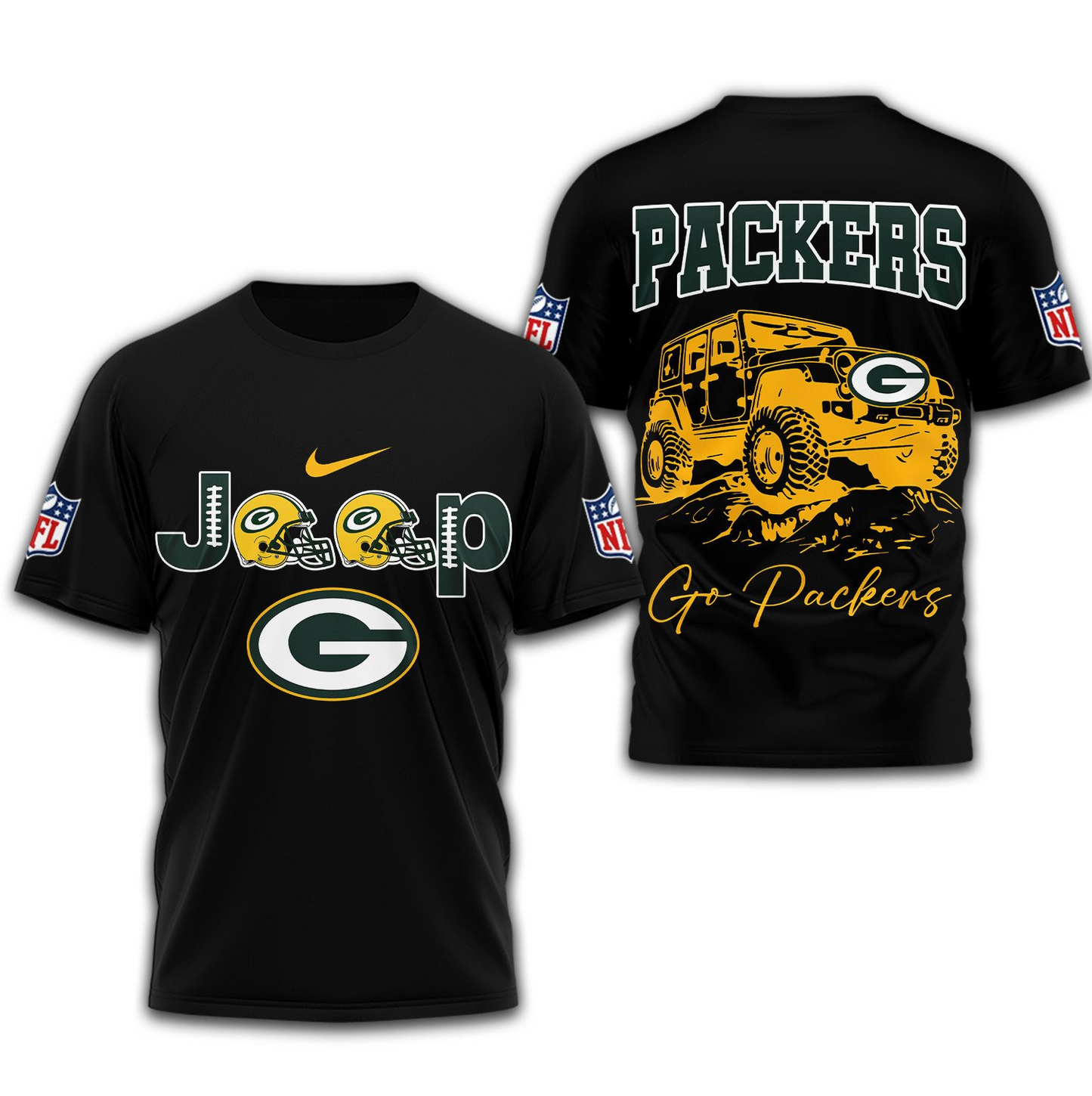 GBP Premium NFL Jeep 3D Shirt DDT 101125 NTL