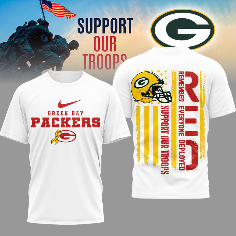 GBP Premium NFL Support Our Troops T-shirt DDT 101125 HLPHUONG