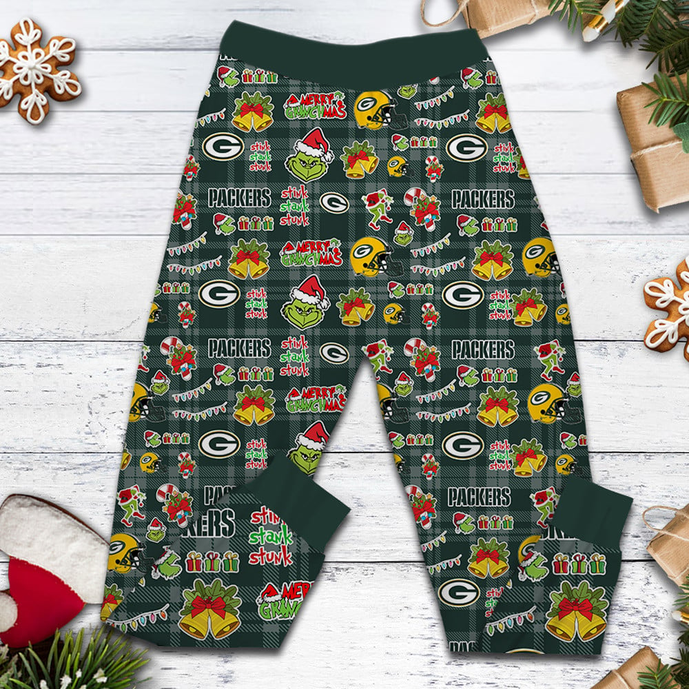 GBP Premium NFL They Ain't Us Grinch Pajamas Set DDT CTND