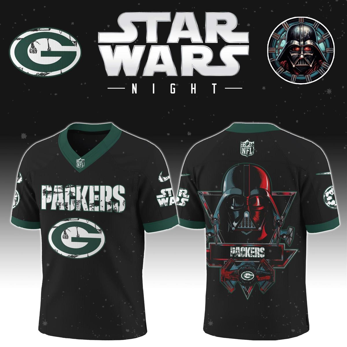 GBP x S.Wars Darth Vader 2025 Football Jersey DDT NTL