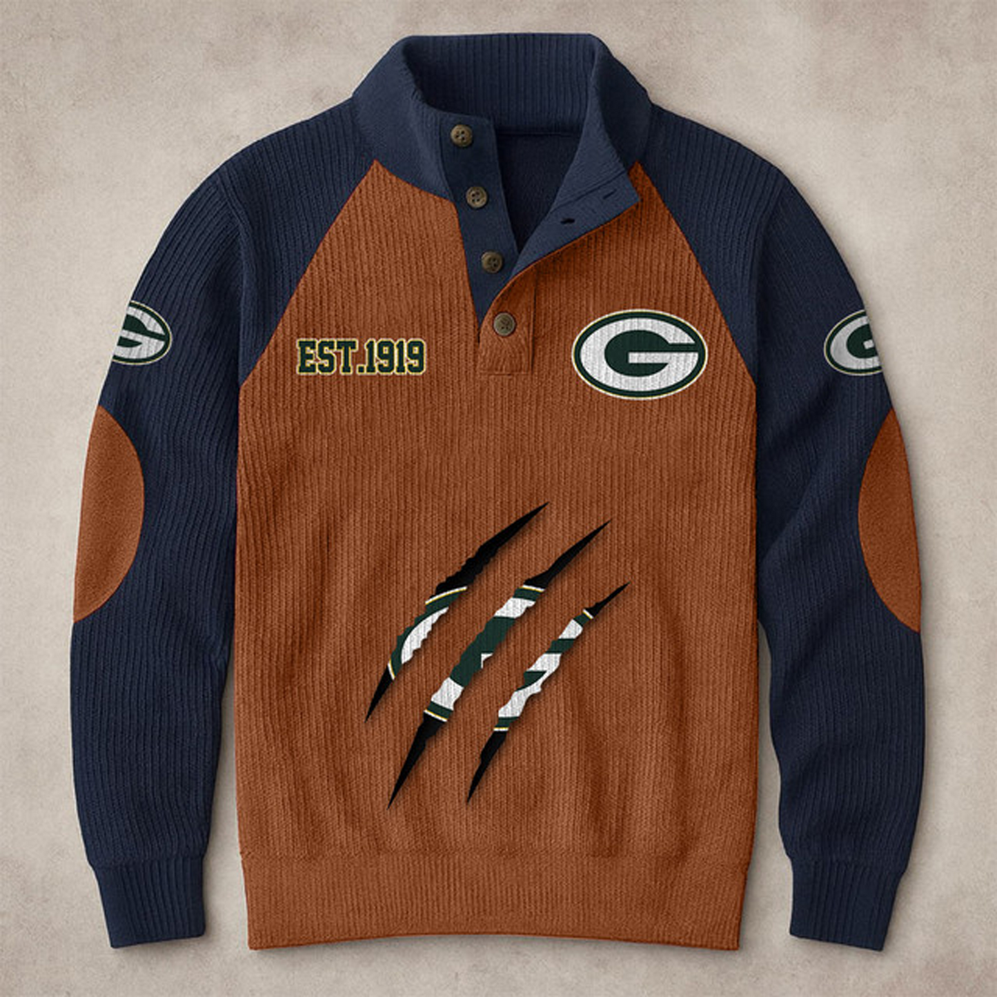 GB X NFL corduroy colorblock long sleeves V1 NAK THUONGNH