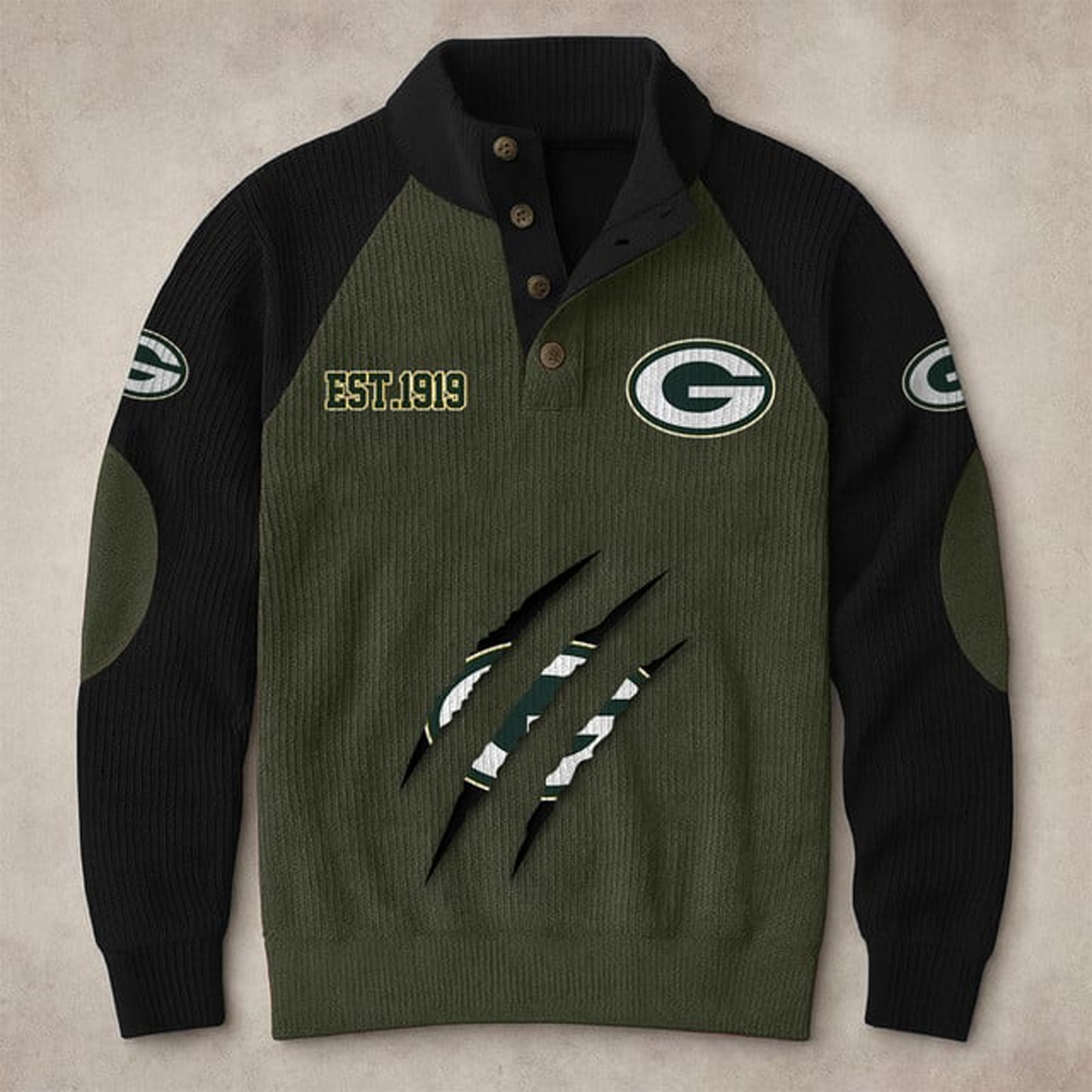 GB X NFL corduroy colorblock long sleeves V1 NAK THUONGNH