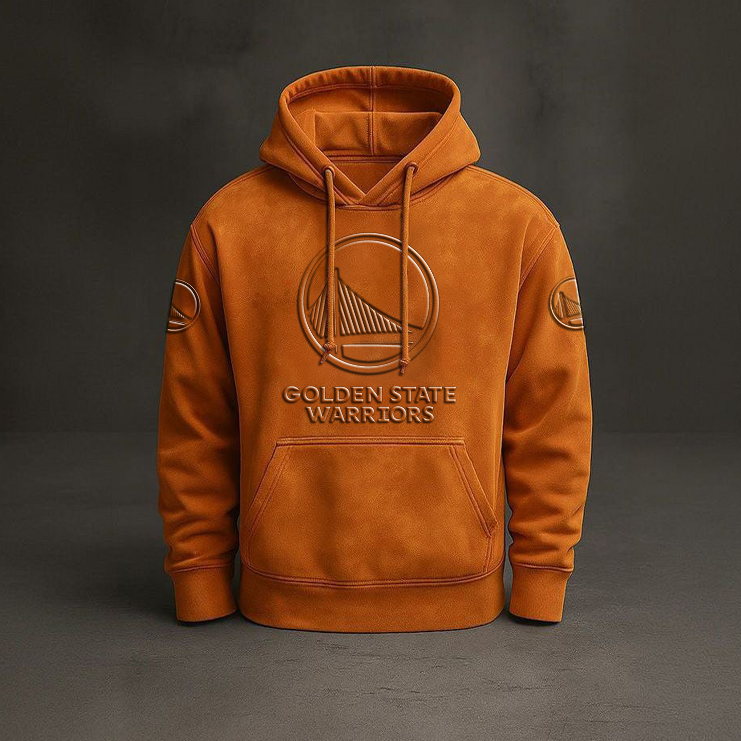 GSW x NBA Embossed Hoodie 1011 DatND DVT