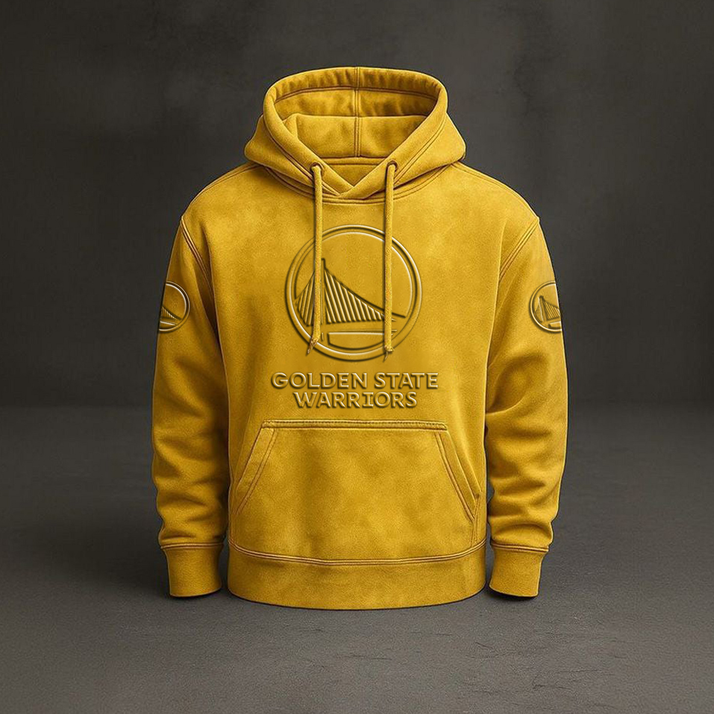 GSW x NBA Embossed Hoodie 1011 DatND DVT