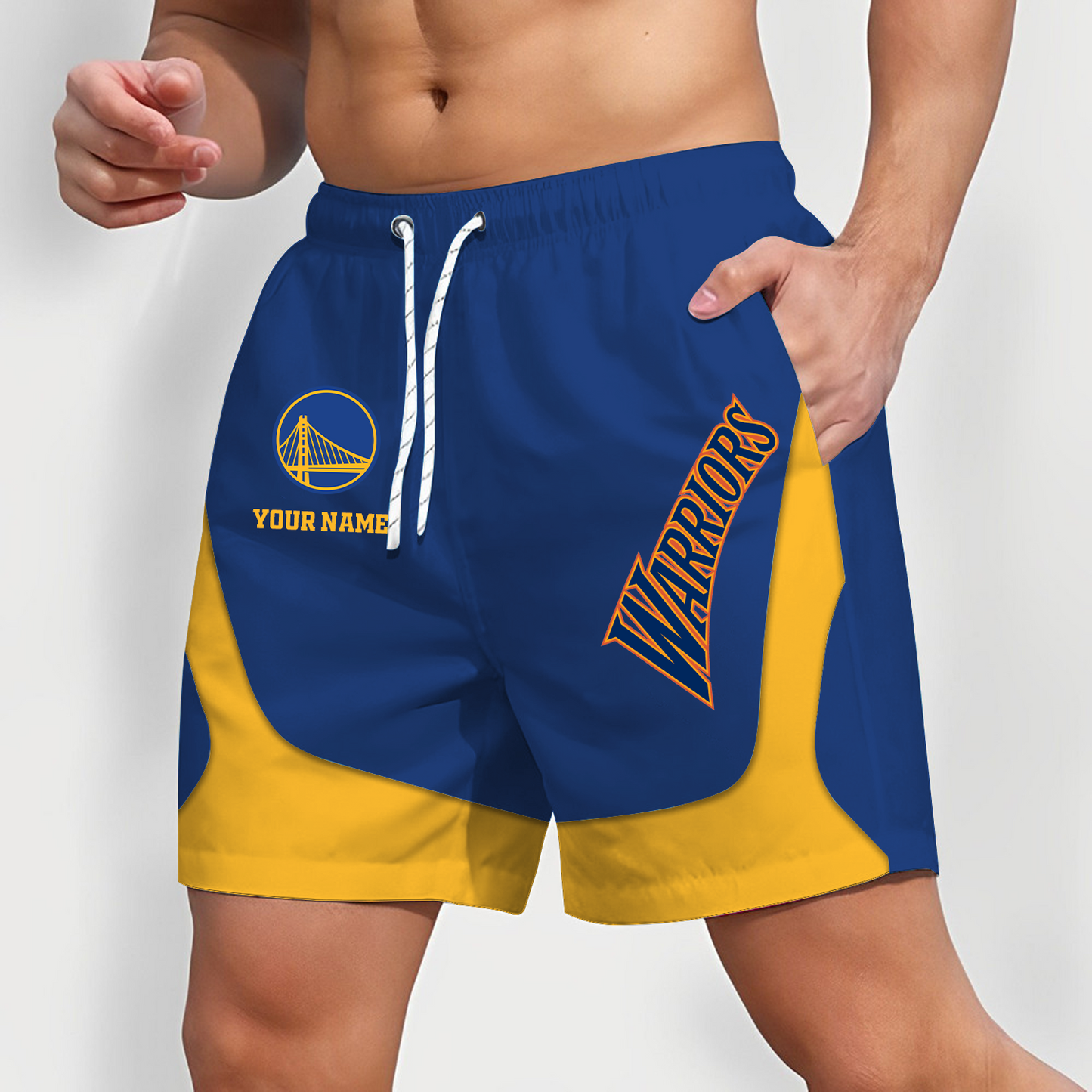 GWS x NBA Team Special Short Pants For Men Custom Name Gifts DATND TANTD