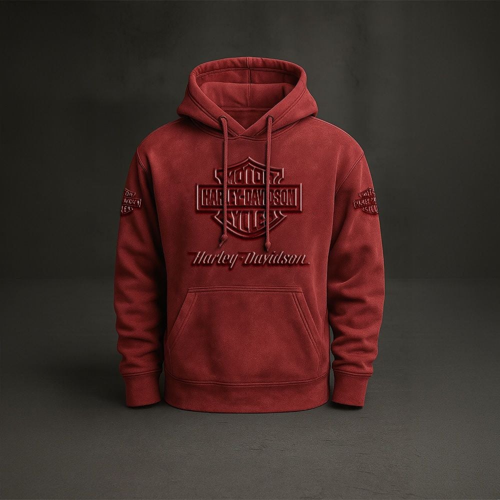 HD Embossed Retro Hoodie 2010 DatND DVT
