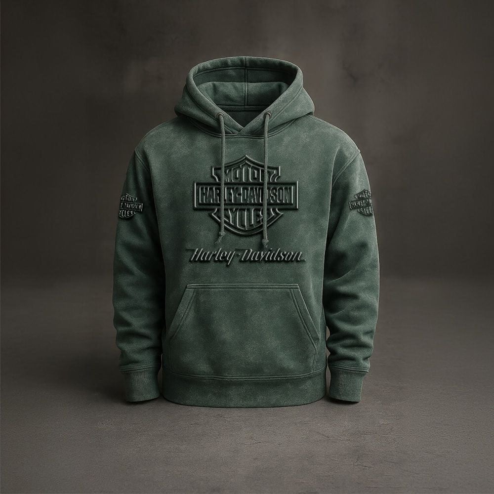 HD Embossed Retro Hoodie 2010 DatND DVT