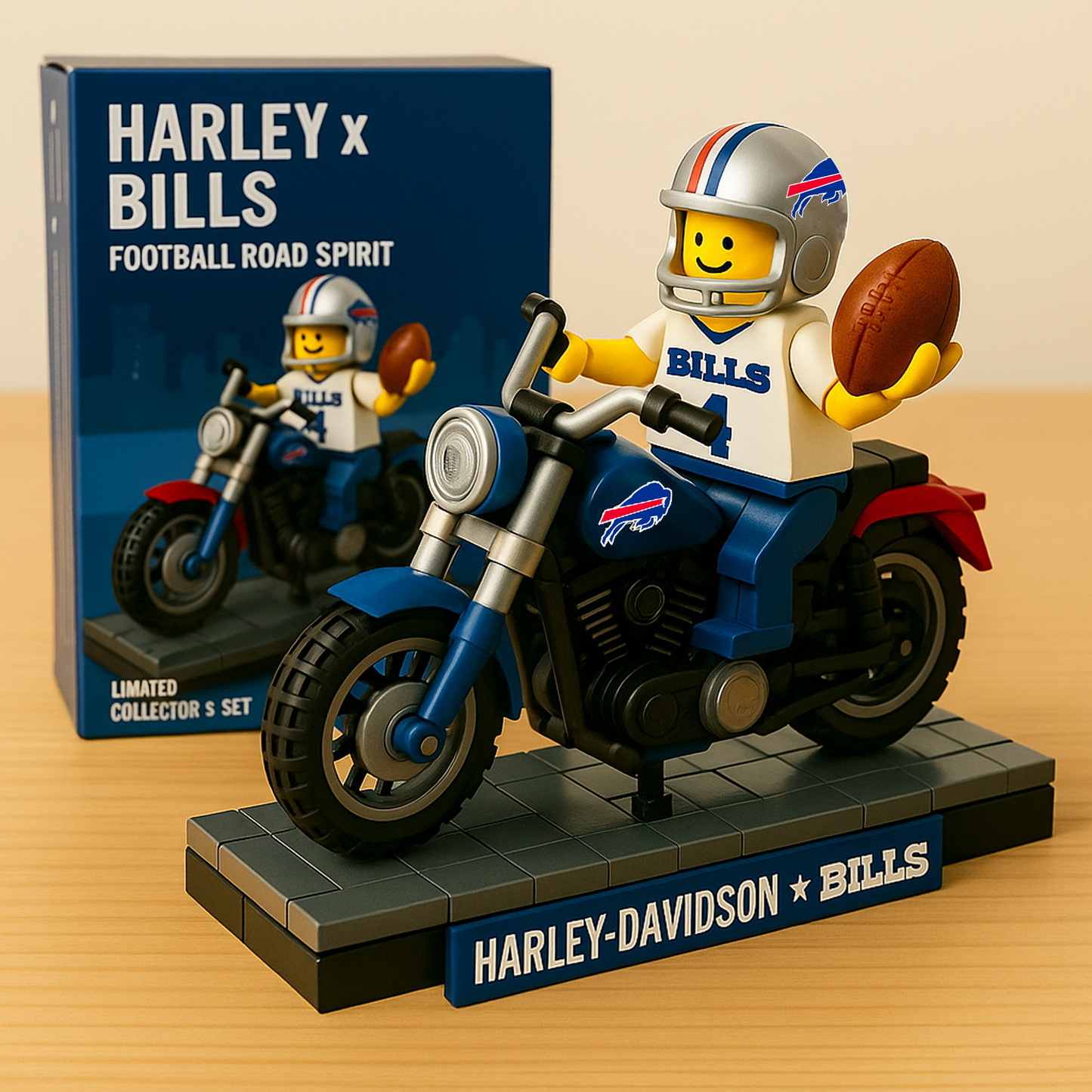 HD x BUF NFL Humorous Building Block Set DatND DVT